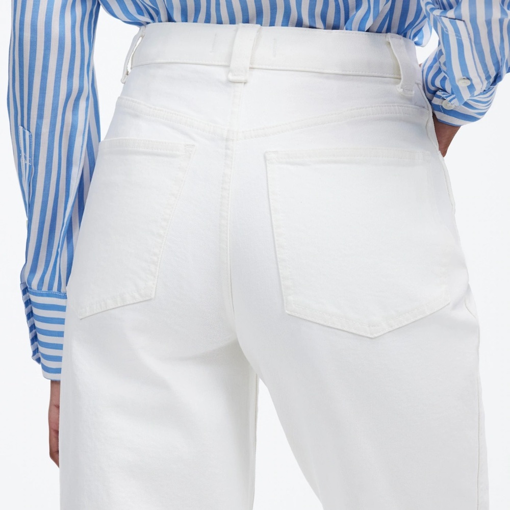 Madewell The Perfect Vintage Wide-Leg Crop Jeans Size‎ 26 - Picture 9 of 11